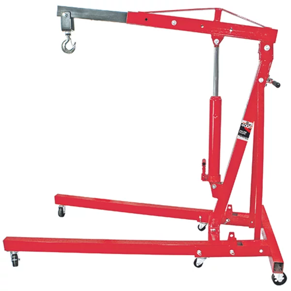 American Forge and Foundry - 4,400 LB. FOLDABLE ENGINE CRANE -  3582