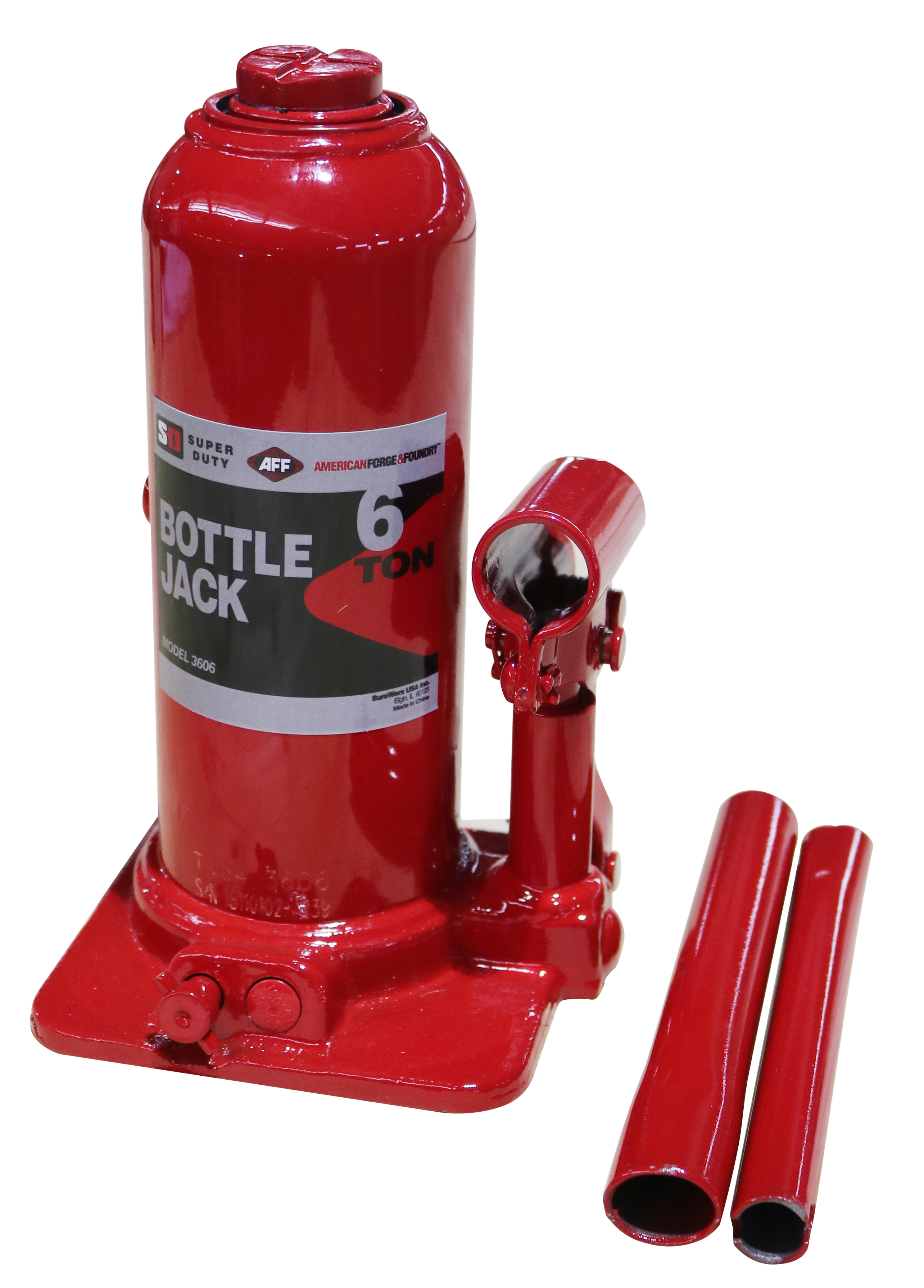 American Forge and Foundry - 6 TON SUPER DUTY BOTTLE JACK -  3606