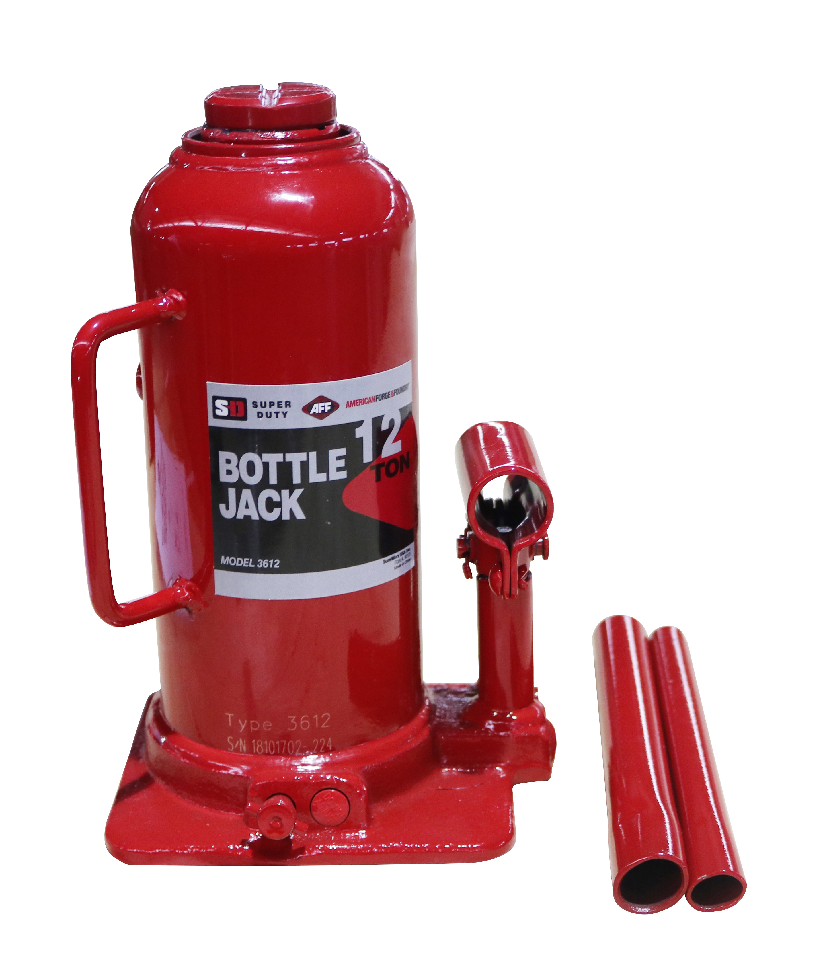 American Forge and Foundry - 12 TON SUPER DUTY BOTTLE JACK -  3612