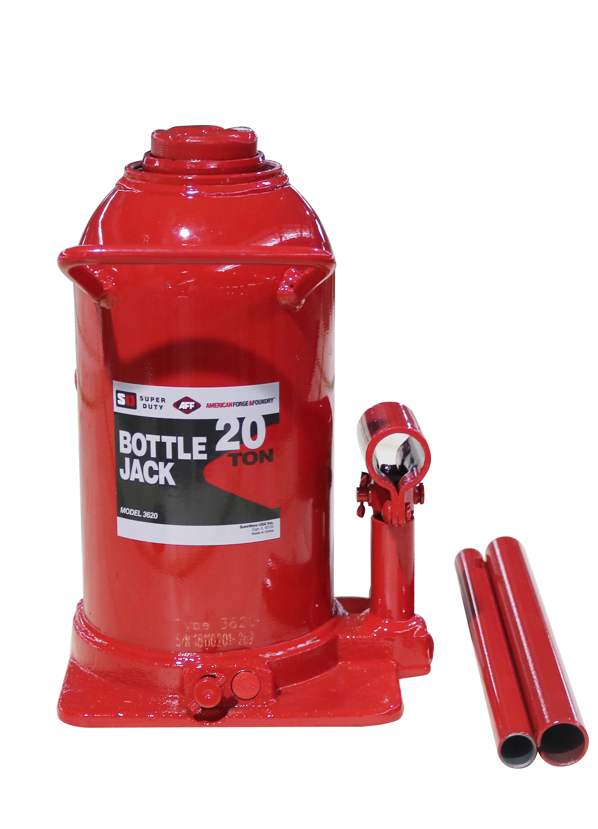 American Forge and Foundry - 20 TON SUPER DUTY BOTTLE JACK -  3620