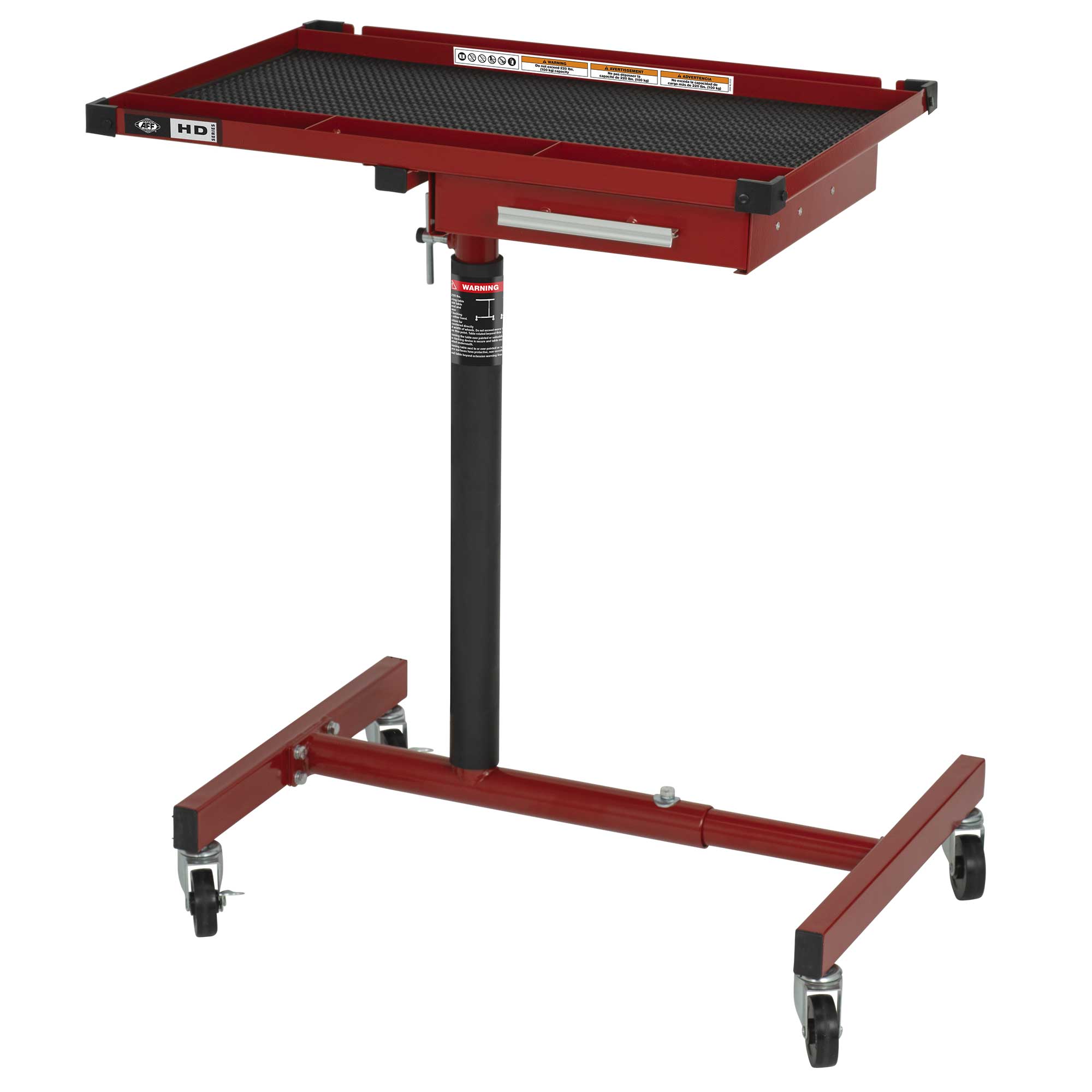 American Forge and Foundry - Adjustable Mobile Work Table -  3998