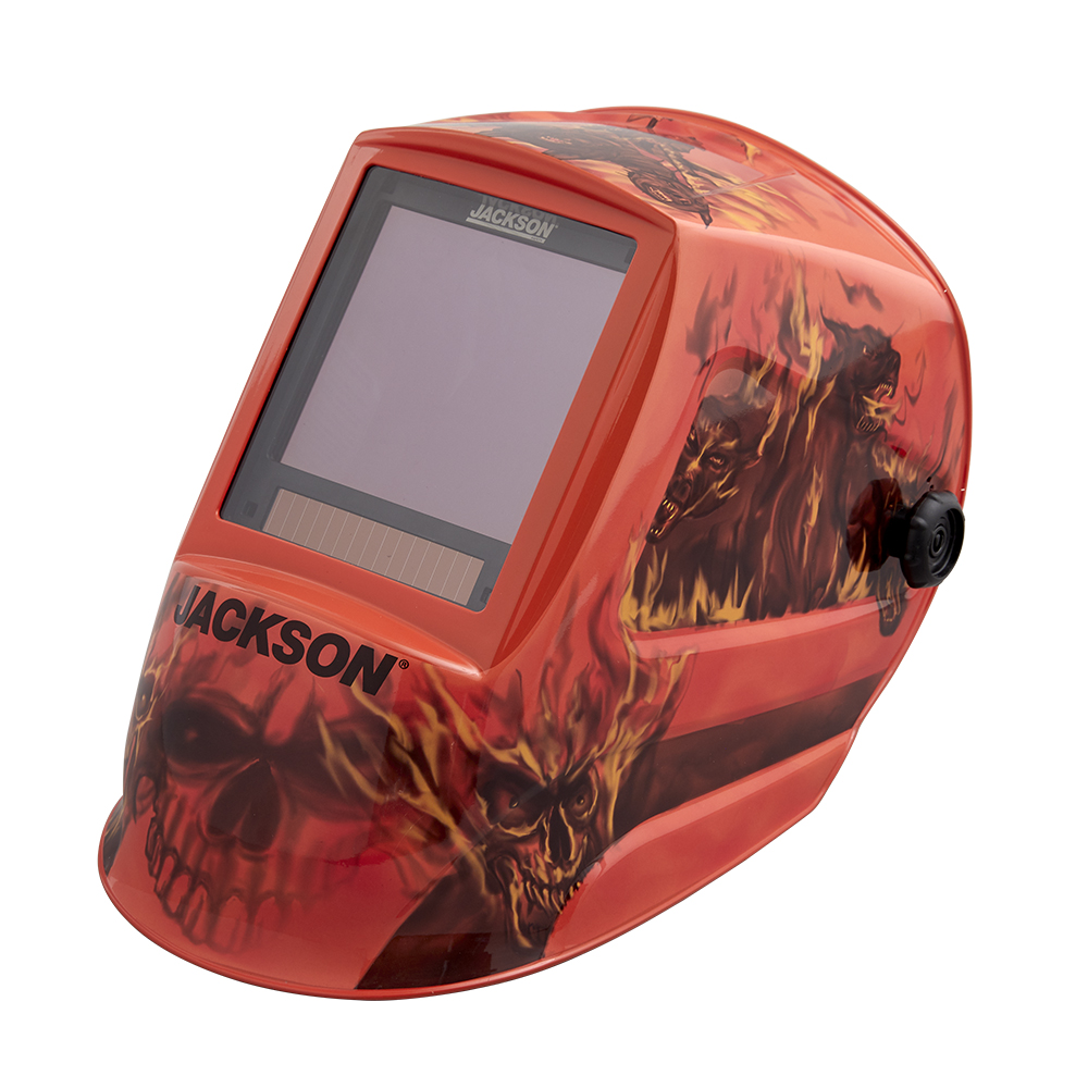 American Forge and Foundry - Hellfire Graphic Premium ADF Welding Helmet -  47101
