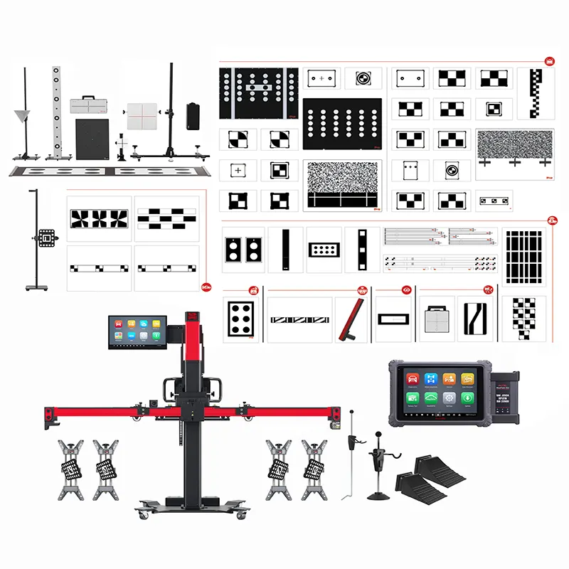Autel - IA900WA Wheel Alignment and All Systems ADAS Calibration with MSULTRAADAS Tablet Package -  IA900AST