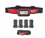 Milwaukee Tool - RECHARGEABLE MAGNETIC TASK LIGHT W/ HEADSTRAP -  2012R