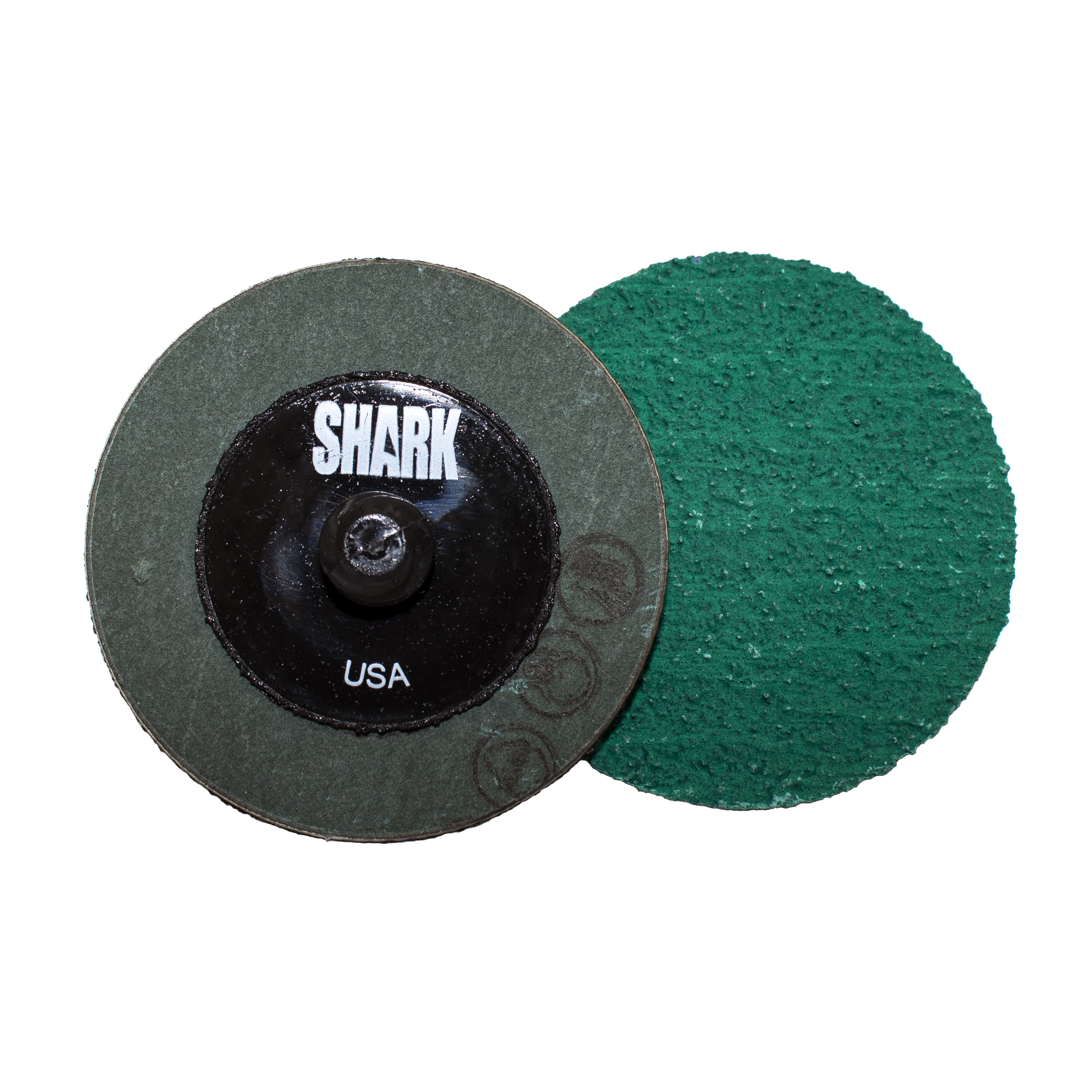 Shark Industries - 2" Green Zirconia Mini Grinding Discs 24 Grit - 25 Pk -  12612