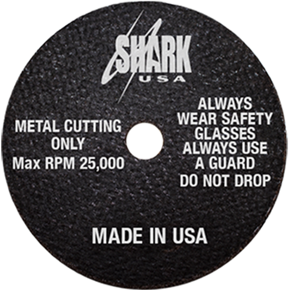 Shark Industries - 3" x 1/32"x3/8" Cut-off Wheels - 10 Pk. USA -  12700