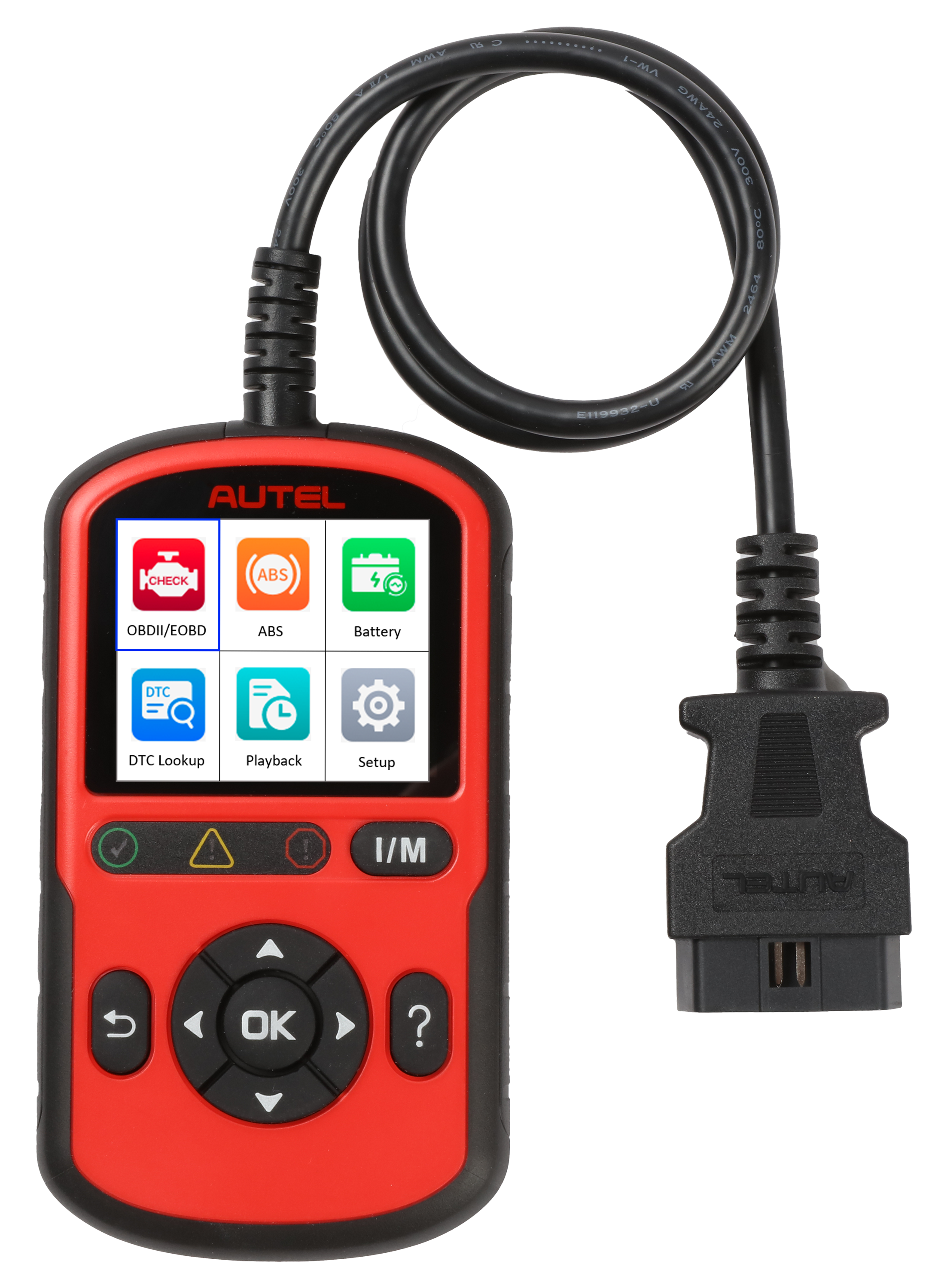 Autel - Engine and ABS Code Reader and Battery, Starting and Charging Tester with color display -  AL549
